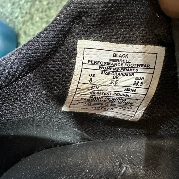 Merrell Mary Janes Shoes Adjustable Strap with Studs Size 8 READ - Picture 9 of 9